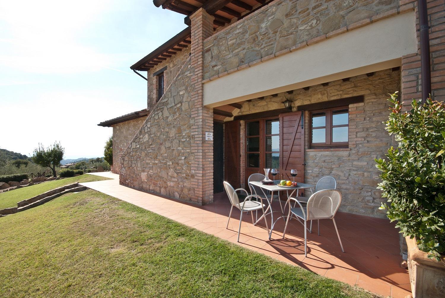 Tenuta Di Forte Sorgnano Gualdo Cattaneo Zimmer foto