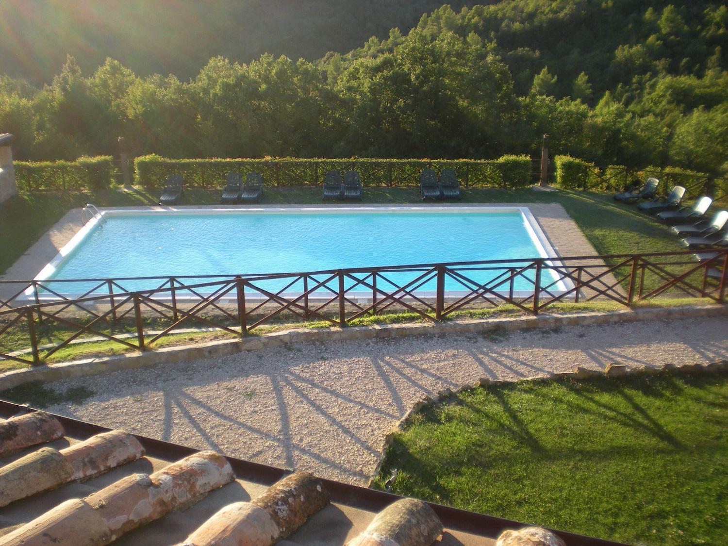 Tenuta Di Forte Sorgnano Gualdo Cattaneo Zimmer foto